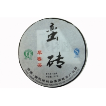 蛮砖生饼 357g/饼  国艳茶厂出品