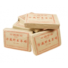 1995年7581野生砖 荷香砖 进出口公司【德一茶叶】